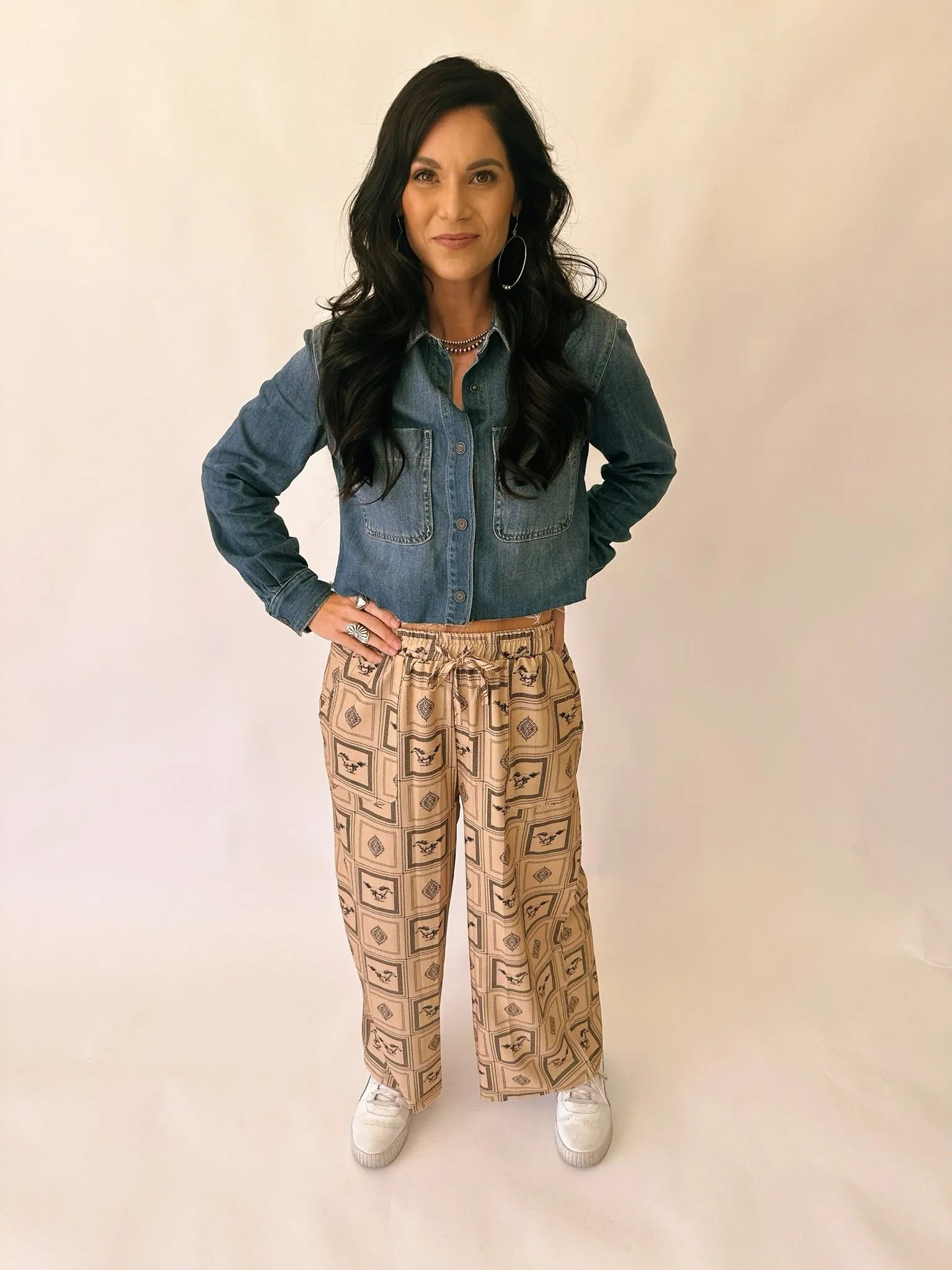 Abby western horse pants