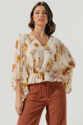 Clarabelle Honey Ways Balloon Sleeve Blouse