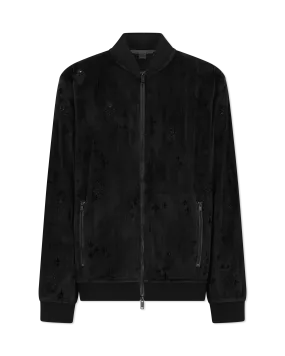 Clavier Velour Bomber Jacket