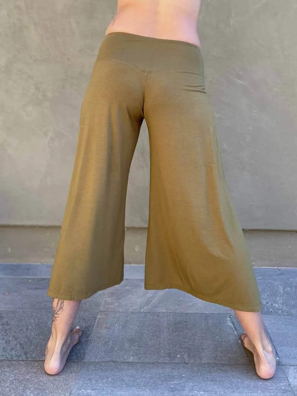 Cropped Flare Pant