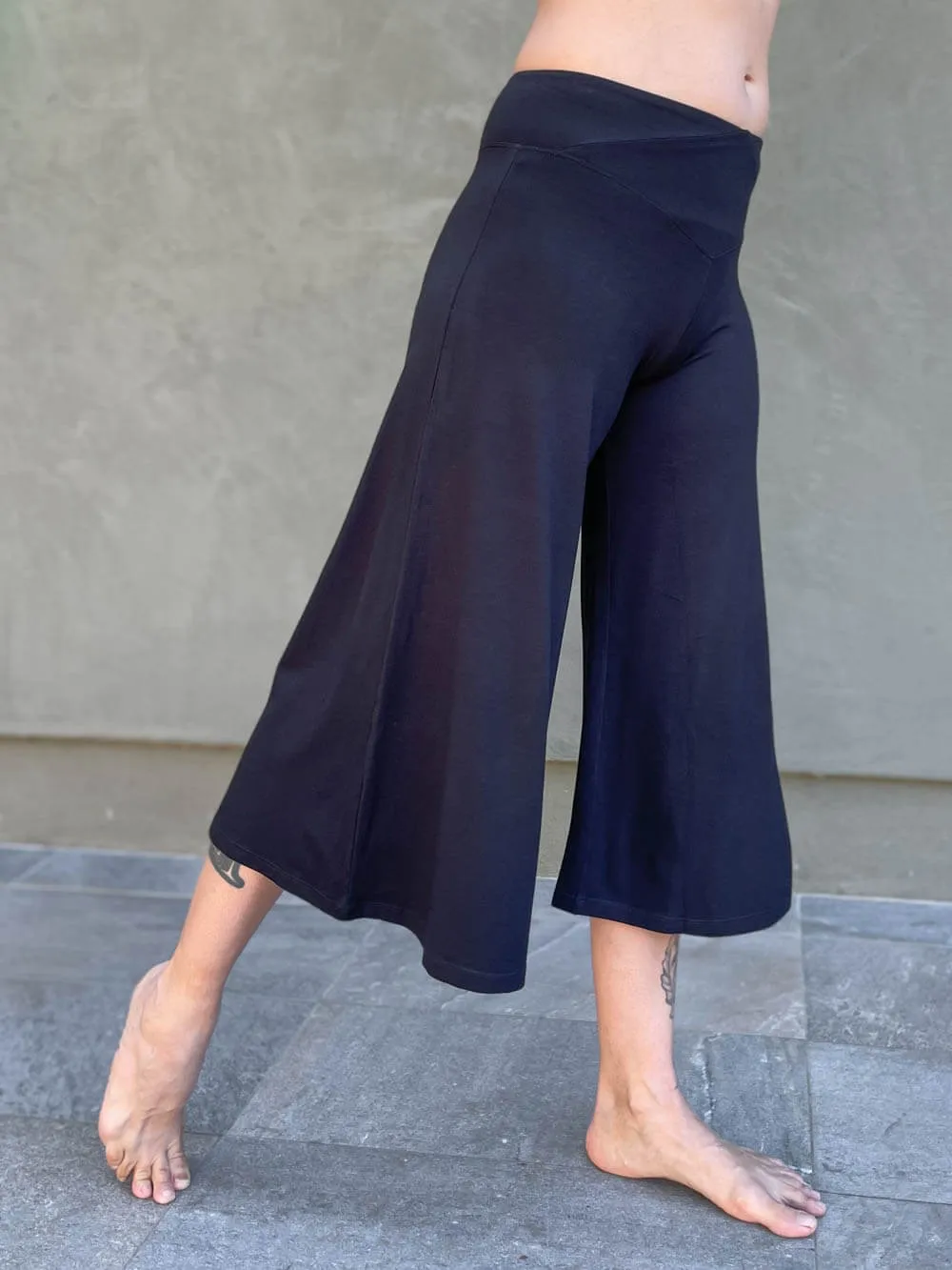 Cropped Flare Pant