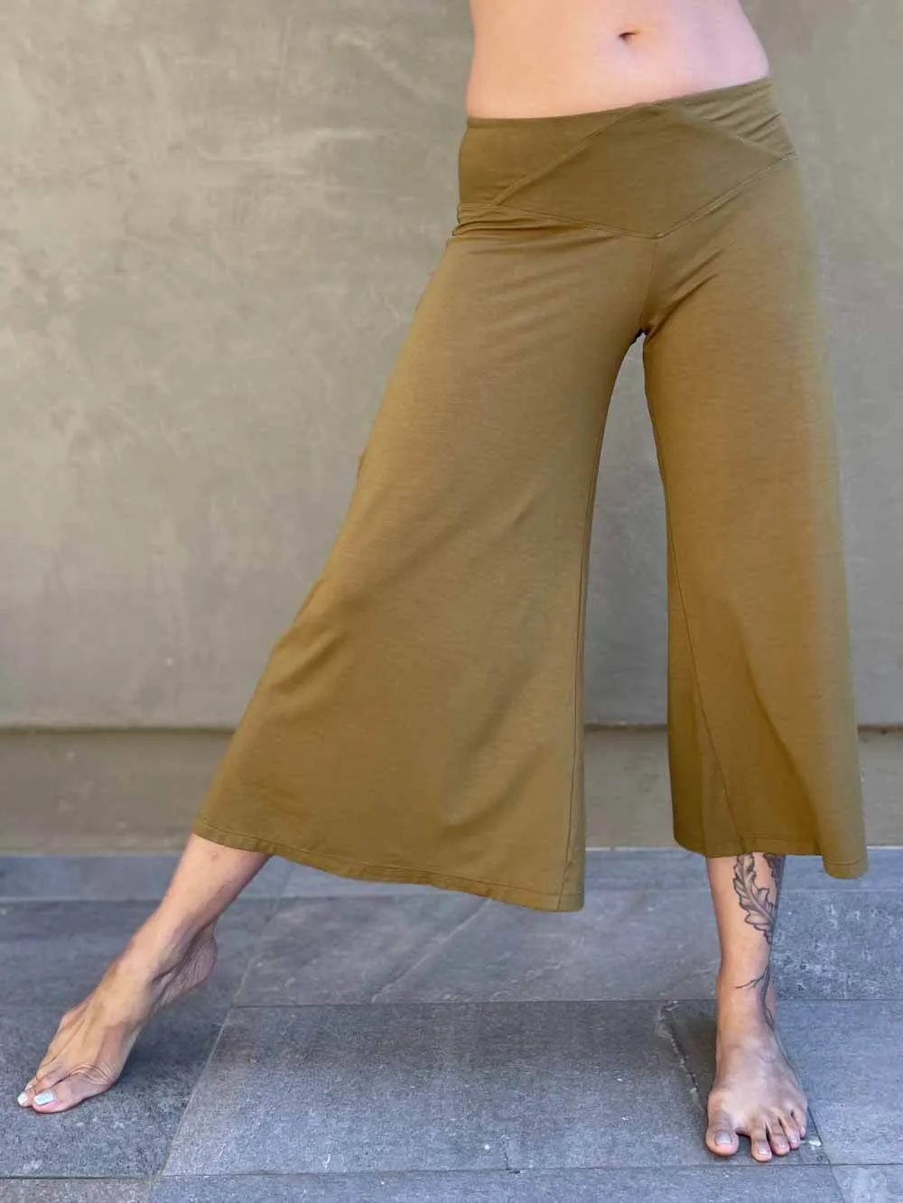 Cropped Flare Pant