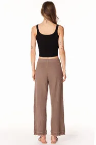 Cropped Wide Leg Pant