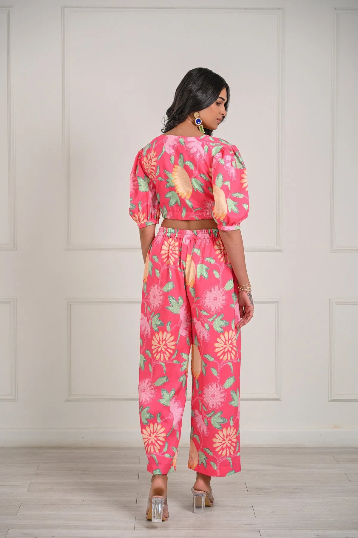 Floral Print Co Ord Set