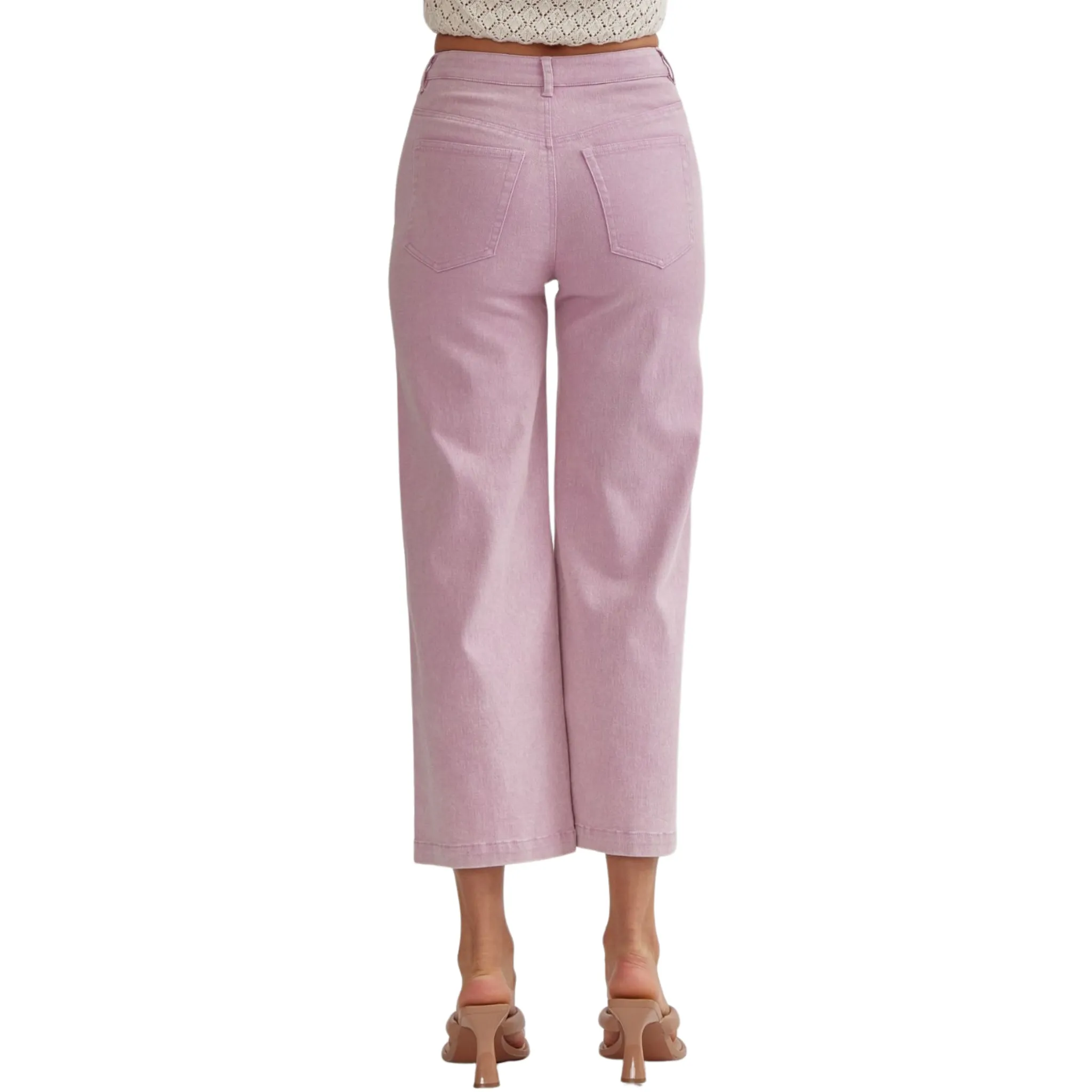 High Waisted Wide Leg Pants