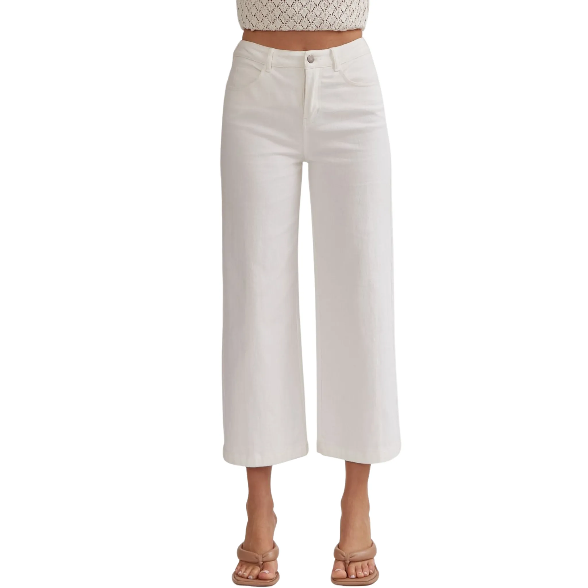 High Waisted Wide Leg Pants