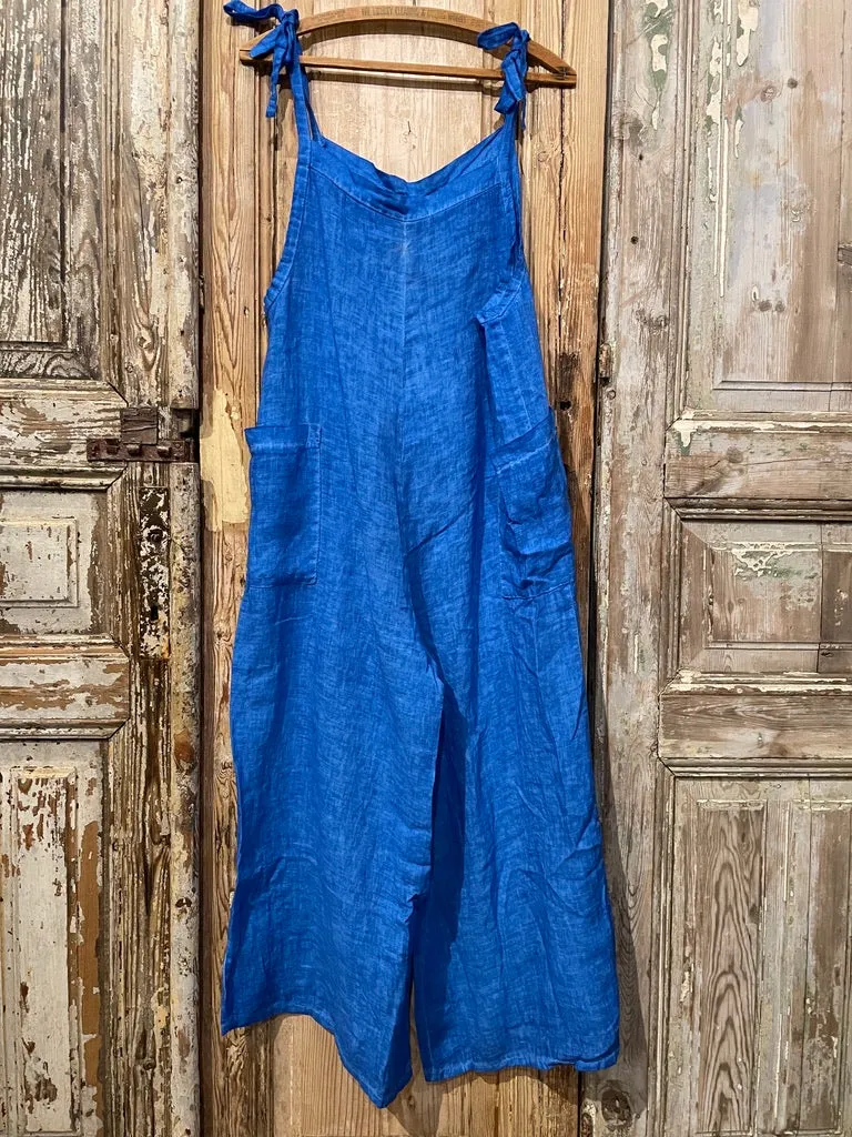 Linen Overalls