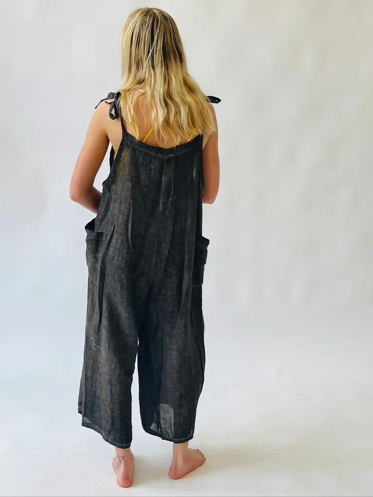 Linen Overalls