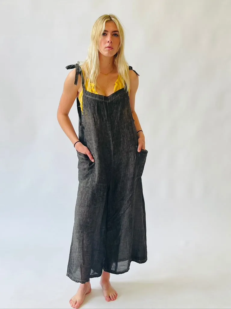 Linen Overalls