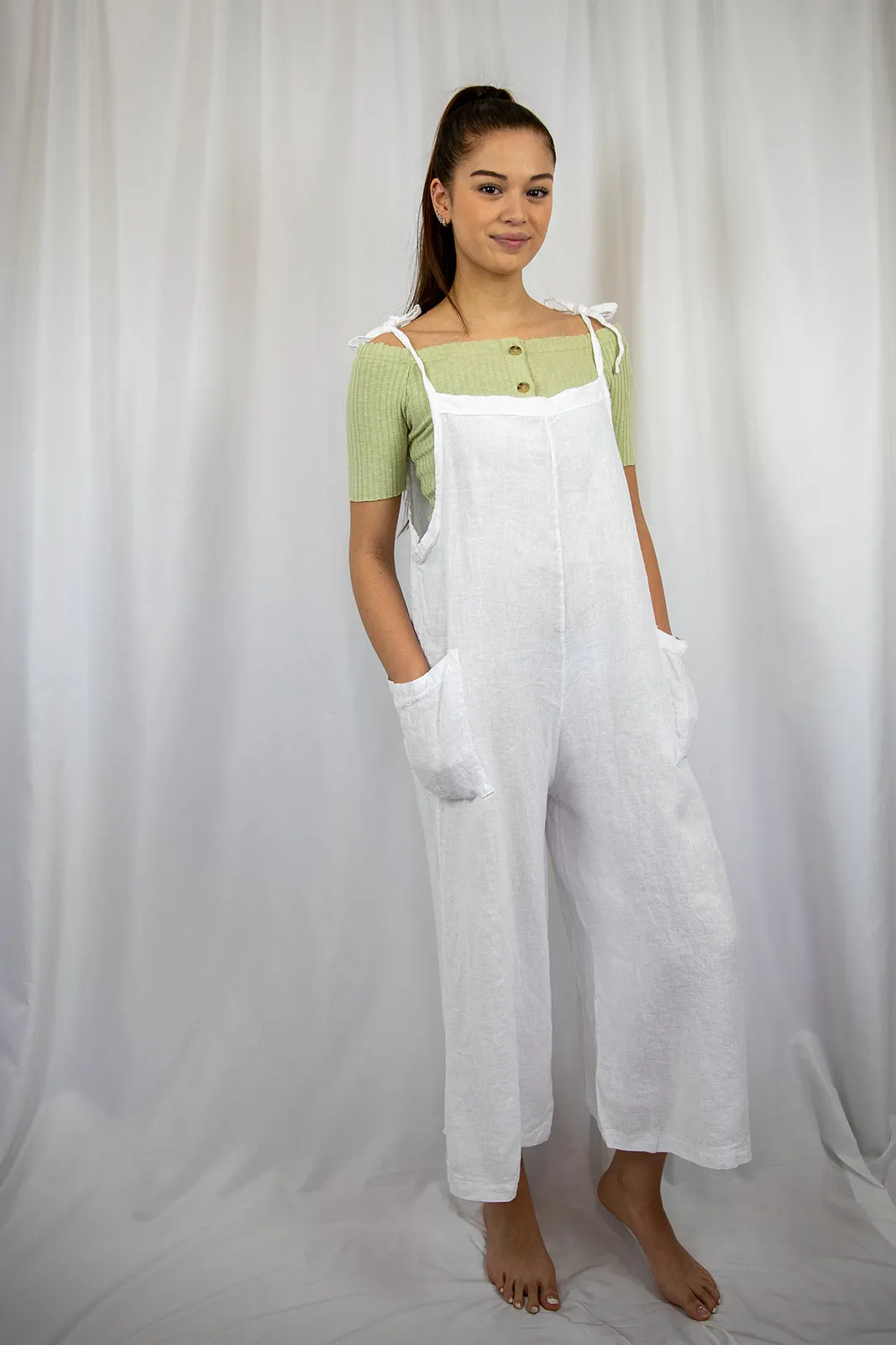 Linen Overalls