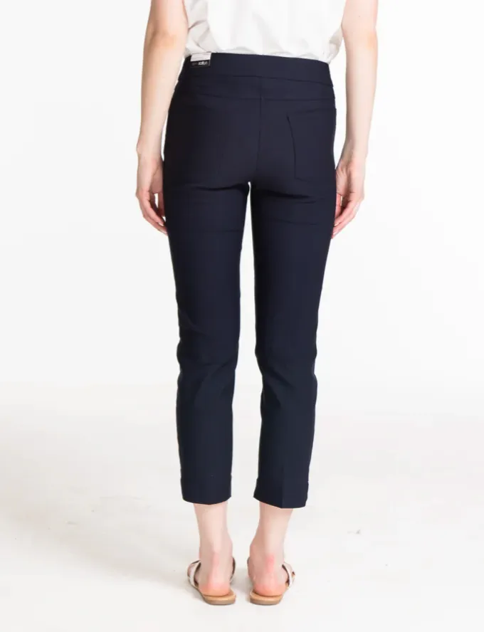 Multiples Pull On Crop Pant Midnight