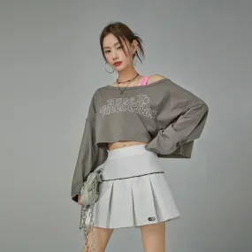 Nice To Meet Chuu Off Shoulder Top