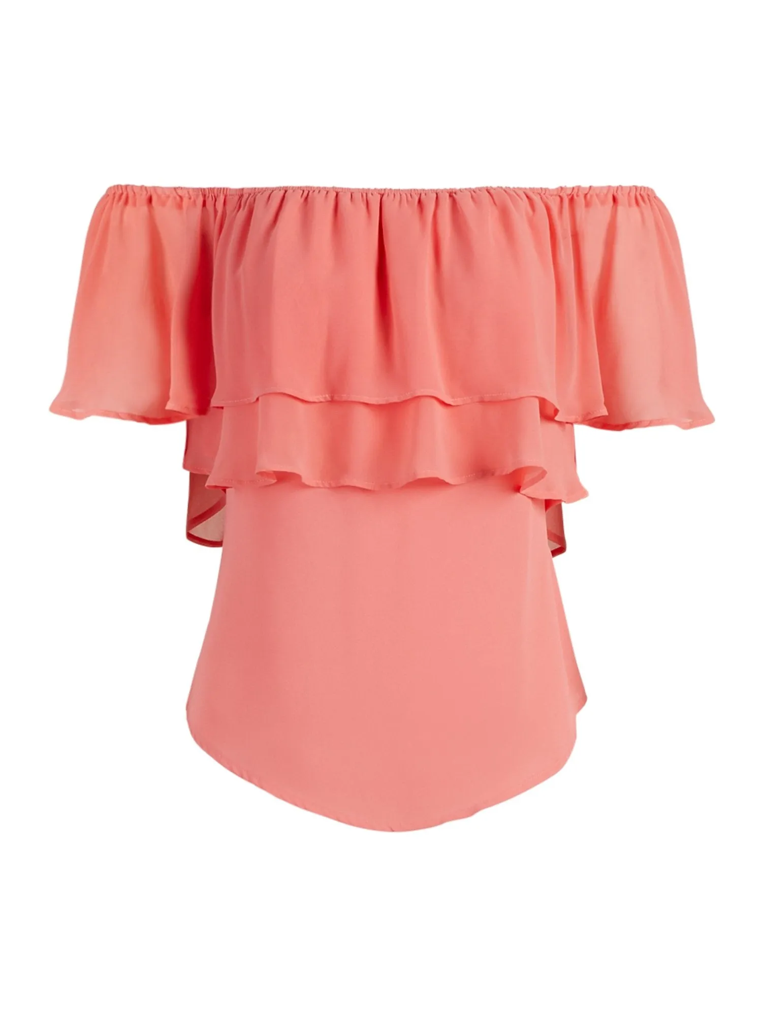 Off-The-Shoulder Ruffle Top