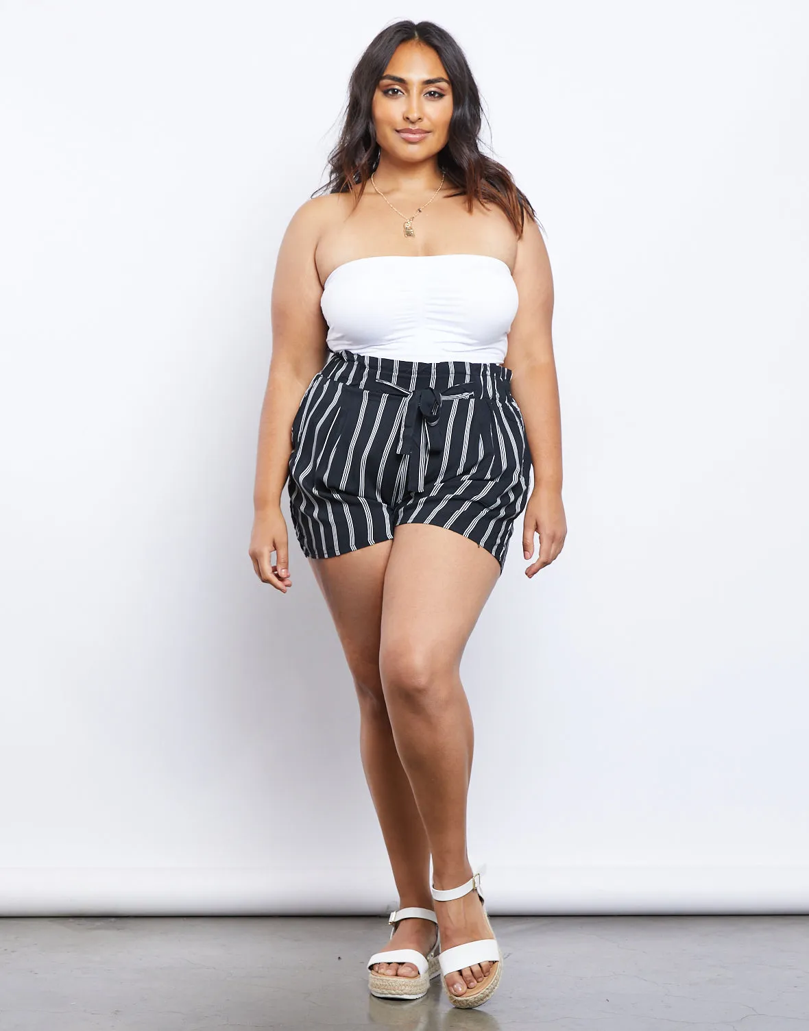 Plus Size Padded Bandeau