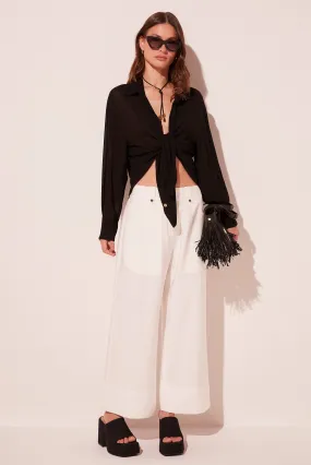 Radiant Tailoring Cropped Wide Leg Pants E5210A2024