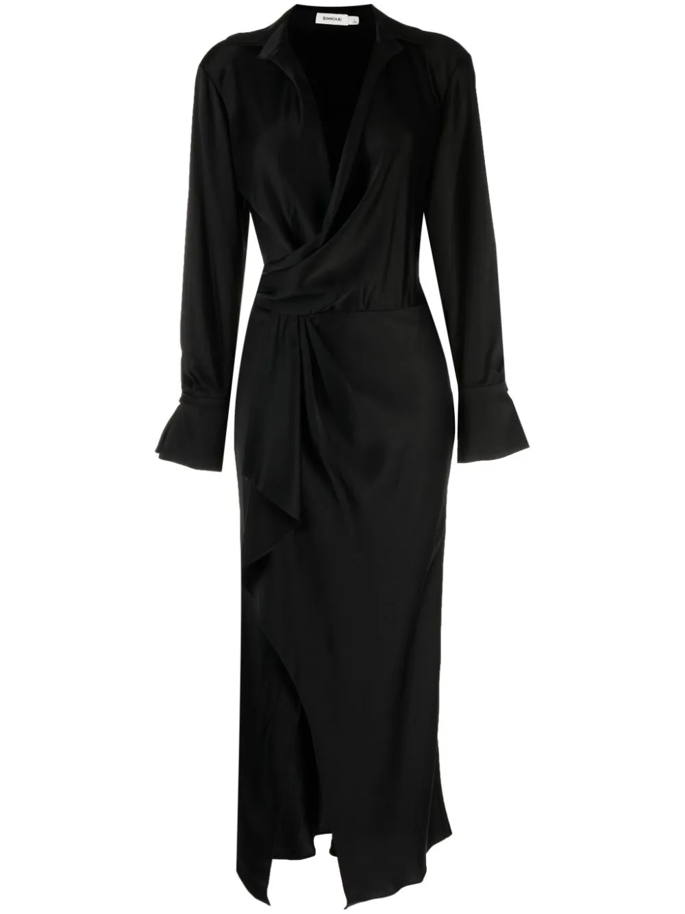 Talita Wrap dress in Black