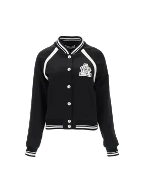 Varsity Satin Bomber Jacket